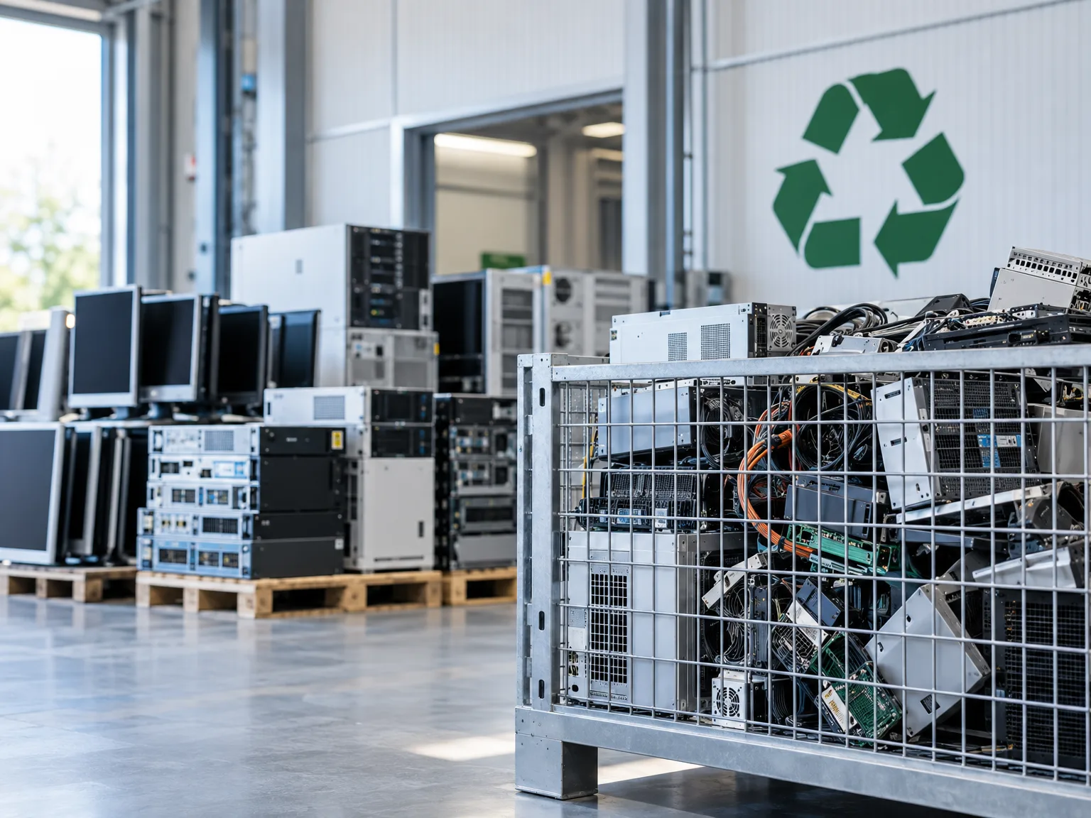 Fachgerechte Entsorgung von Elektroschrott